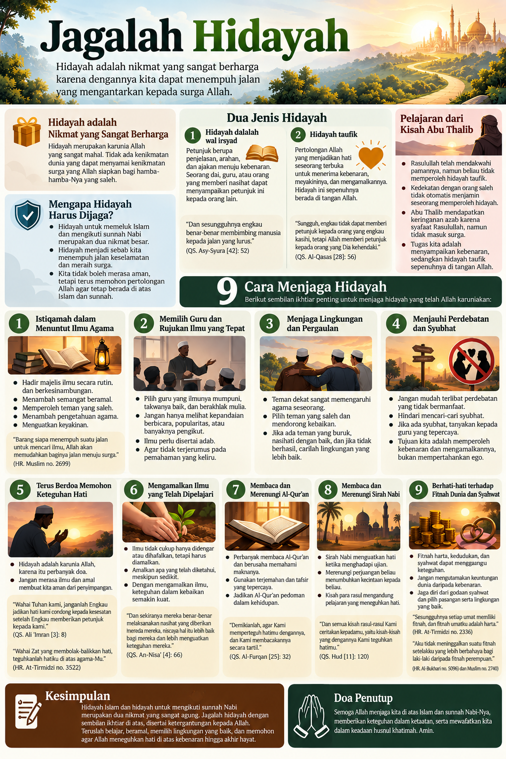 Jagalah Hidayah Sembilan Ikhtiar Penting